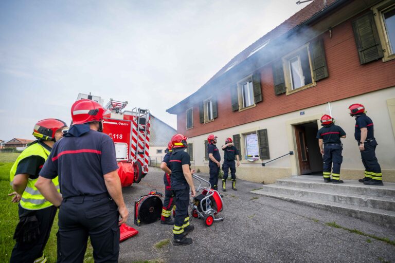 Secours Sud Fribourgeois Cours CI Cadres Sapeurs-pompiers